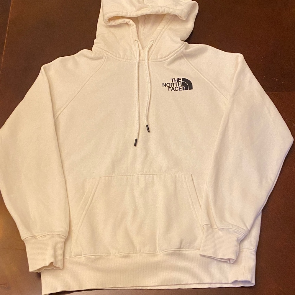 The North Face Cream Hoodie Sweater